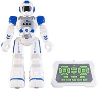 Playtastic : Robot interactif télécommandé et programmable 28 cm avec effets sonores