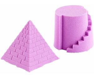 Playtastic Sable cinétique, moulable et stable - 500 g - fin - violet