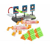 Playtastic Set 2 pistolets avec 50 projectiles et 1 cible