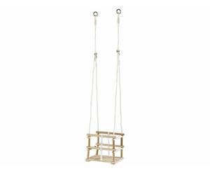 Playtastic Siège de balançoire en bois pour jeunes enfants