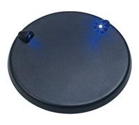 Playtastic : Socle lumineux Ø 9,5 cm avec 2 LED bleues pour modèles réduits G