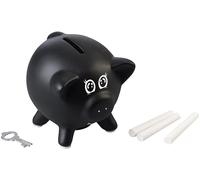 Playtastic Tirelire personnalisable tableau noir avec 3 craies