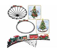 Playtastic Train électrique à piles pour sapin de Noël