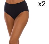 Playtex Culotte Midi Coton Bio Ultra-Confortable Femme x2