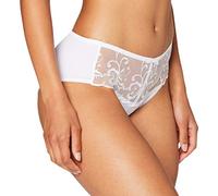 Playtex Culotte Midi Essential Elegance Broderie Femme x1, Blanc, 3XL