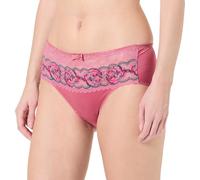 Playtex Culotte Midi Flower Elegance en Microfibre recyclée Femme x1, Delicate Rose, M