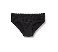 Playtex Culotte Midi Ideal Posture Maintien et Élégance Femme x1, Noir, L