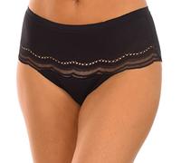 Playtex Culotte Midi Secret Comfort Femme x1, Noir, L