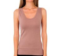 Playtex Débardeur Larges sans Coutures latérales et Coton élastique Femme x1, Beige (Chair), M