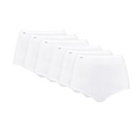 Playtex Femme Lot de culottes Maxi Coton Stretch Culotte, Blanc, 7XL