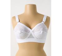 Playtex Soutien-gorge Cœur croisé sans armatures Femme Blanc 95D