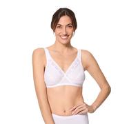 Playtex Lot de 2 Soutiens-Gorge sans Armatures en Coton Femme x2, Blanc, 95D