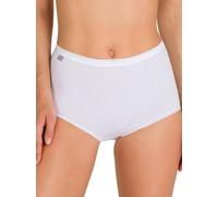 Playtex Lot de trois culottes en coton avec dentelle légère couleur blanche Art.P00BQ, Blanc