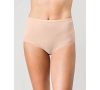 Playtex Maxi Organic Cotton High Waist Panties 2 Units Beige L Femme