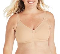 Playtex Minimiseur de lissage sans Fil 18 Heures pour Femme Soutien-Gorge minimisant, Nude, 105C