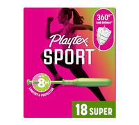Playtex Playtex Sport Tampons Super Unscented, Super Unscented 18 each by Playtex