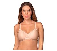 Playtex Soutien-Gorge sans Armature Satin Micro Support Femme x1, Beige, 105D