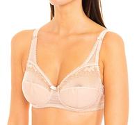 Playtex Soutien-Gorge Avec Armatures en Microfibre Cœur Croisé Féminin Maintien Parfait Femme x1, Chair, 95B