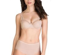 Playtex Soutien-Gorge Avec Armatures en Microfibre Cœur Croisé Féminin Maintien Parfait Femme x1, Chair, 90B