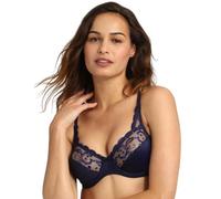 Playtex Soutien-Gorge avec armatures en microfibre Essential Elegance Embroidery Femme x1, Violet, 95D