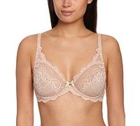 Playtex Soutien-Gorge Avec Armatures Flower Elegance En Dentelle Maintien Parfait x1 Femme, Beige, 95E