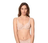Playtex Flower Elegance Soutien-Gorge à Armatures en Dentelle Femme x1, Chair, 105E
