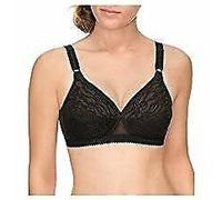 PLAYTEX Soutien-Gorge sans Armature Classique Criss Cross 165 Noir Dentelle