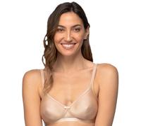Playtex Soutien-Gorge sans Armature Satin Micro Support Femme x1, Beige, 90B