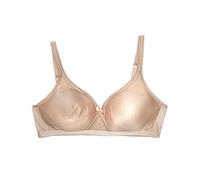 Playtex Soutien-Gorge sans Armature Satin Micro Support Femme x1, Beige, 90D