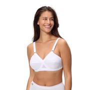 Playtex Soutien-gorge Cœur croisé sans armatures Femme Blanc 95D