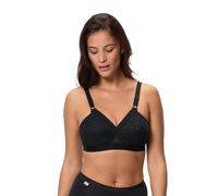 Playtex Femme Sans Armatures Cœur Croisé Classique Soutien-Gorge, Noir, 105D
