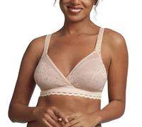 Playtex Soutien-Gorge Sans Armatures Cœur Croisé Féminin Recyclé Femme x1, Chair, 100D