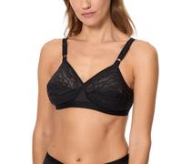Playtex Soutien-Gorge Sans Armatures Cœur Croisé Femme x1, Noir, 95D