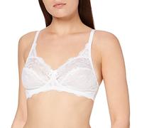 Playtex Soutien-Gorge sans armatures dentelle raffinée Essential Elegance Lace Femme x1 , Blanc, 95C