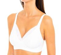 Playtex Soutien-Gorge Sans Armatures en Microfibre Feel Good Support Femme x1, Blanc, 90B