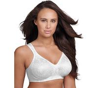 Playtex Soutien-gorge sans fil Ultimate Lift 18 heures, soutien-gorge sans armatures avec soutien, soutien-gorge sans fil à couverture complète pour un confort quotidien, blanc, 120D