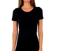 Playtex T-Shirt d'intérieur en Coton à Manches Courtes pour Femme Taille L