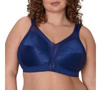 Playtex Women's 18 Hour Original Comfort Strap Wire Free Bra, Sailor Blue, 44D