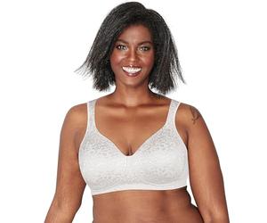 Playtex Women's 18-Hour Ultimate Lift Wireless Full-Coverage Bra with Everyday Comfort, Single & 2-Pack
