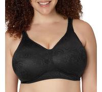 Playtex Women's Front-Close Bra, Black, 44C
