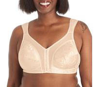 Playtex Women's Plus Size Front-Close Bra with Flex Back, Light Beige, 36C