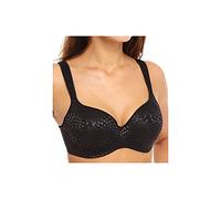 Playtex Women's Secrets Body Revelations Underwire Bra, Black Jacquard,38C