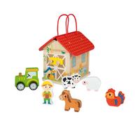Playtive Set de jeu transportable (ferme)