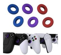 playvital 6 pcs Precision Rings Anneaux Précision pour ps5 BuffeRings Aim Assist Contrôle Mouvement pour ps4/Xbox X S/Xbox One/Xbox 360/Switch Pro/Steam Deck,Analog Stick Accessoires pour ps5