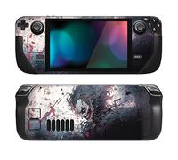 PlayVital Accessoires pour Steam Deck Autocollant Protection,Stickers Skin pour Steam Deck OLED & LCD Console-Clown Tueur
