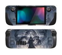 PlayVital Accessoires pour Steam Deck Autocollant Protection,Stickers Skin pour Steam Deck OLED & LCD Console-Maître Course