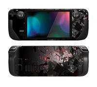 PlayVital Accessoires pour Steam Deck Autocollant Protection,Stickers Skin pour Steam Deck OLED & LCD Console-Espace Fragmenté