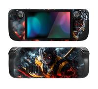 playvital Accessoires pour Steam Deck Autocollant Protection | Stickers Skin pour Steam Deck OLED & LCD Console-Tempête de Nuages Wukong
