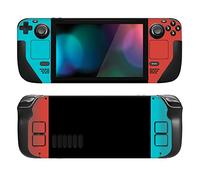 PlayVital Accessoires pour Steam Deck Autocollant Protection,Stickers Skin pour Steam Deck OLED & LCD Console-Switch Deck