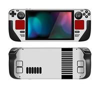 PlayVital Accessoires pour Steam Deck Autocollant Protection,Stickers Skin pour Steam Deck OLED & LCD Console-Classiques Style NES